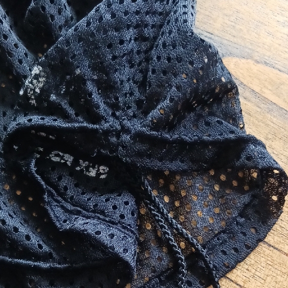 Hustler Hollywood Black Mesh Shorts - Picture 5 of 7